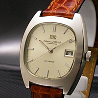 IWC オートマチックデイト 18KWG Cal.8541B アンティークウオッチ