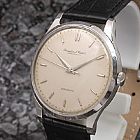 IWC Cal.853 白文字盤 筆記体表記 美品 分解掃除済み アンティークウオッチ