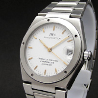 IWC インジュニア Ref.3521 白文字盤 ゴールド針＆インデックス 80,000A/m