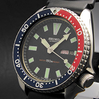 セイコー 150mダイバー 4th Ref.6309 赤青ベゼル アンティークウオッチ